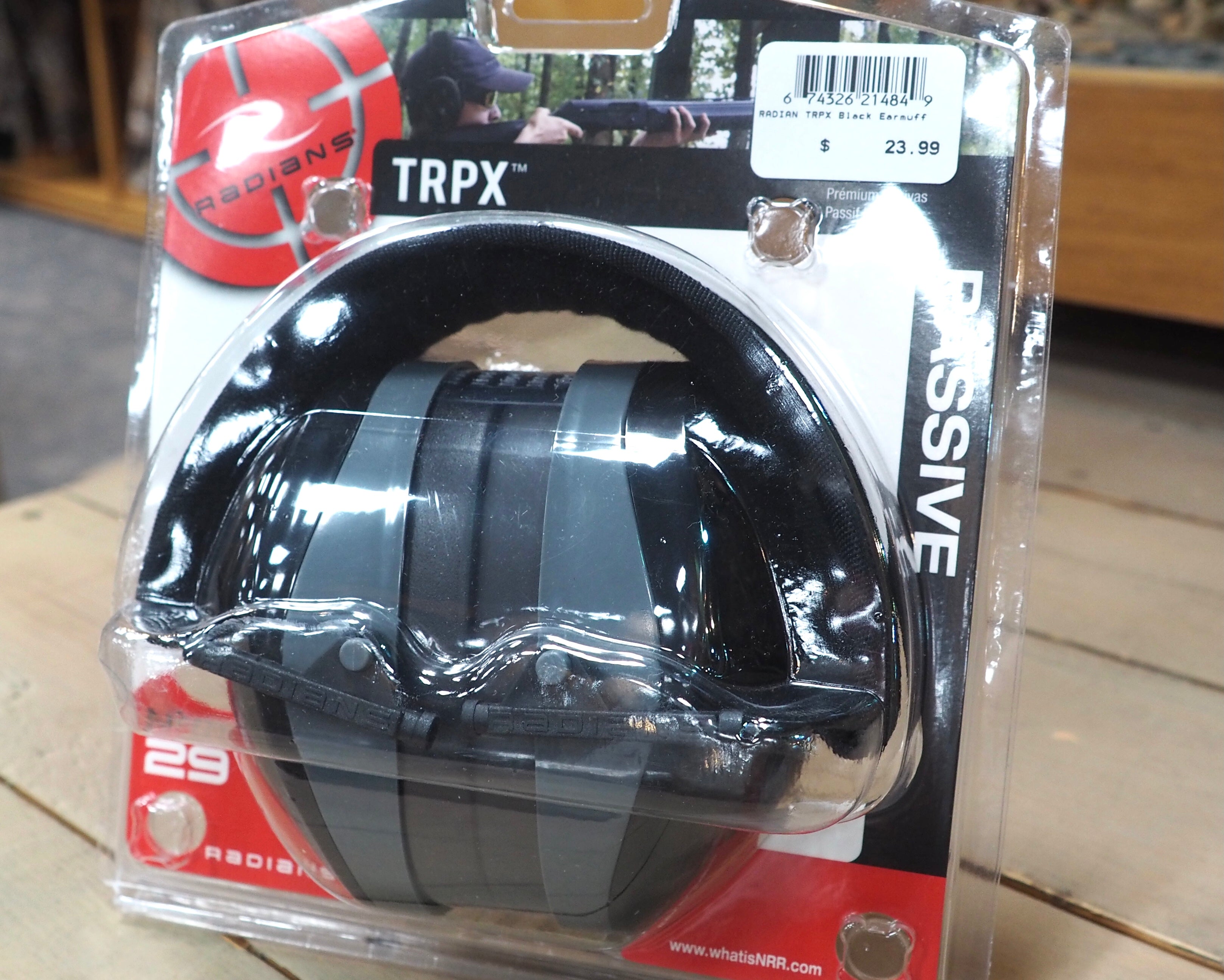 TRPX Black Earmuff