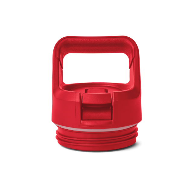 Rambler Bottle Straw Cap - Rescue Red