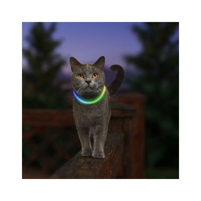 NiteMeow Rechargeable LED Safety Necklace - Disc-O Select