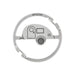 Medallion Teardrop Camper Key Carabiner