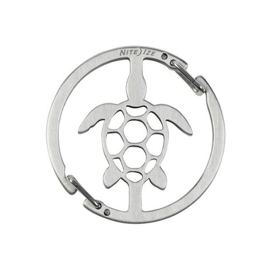 Medallion Turtle Key Carabiner