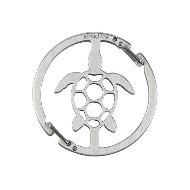 Medallion Turtle Key Carabiner