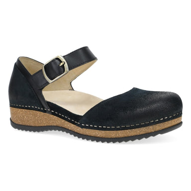 Women's Mae Black Burnished Suede