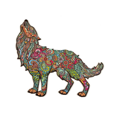 Wood Puzzle- Wolf