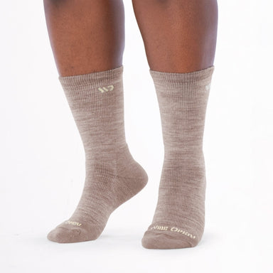 Women's Solid Basic Cushioned Crew
