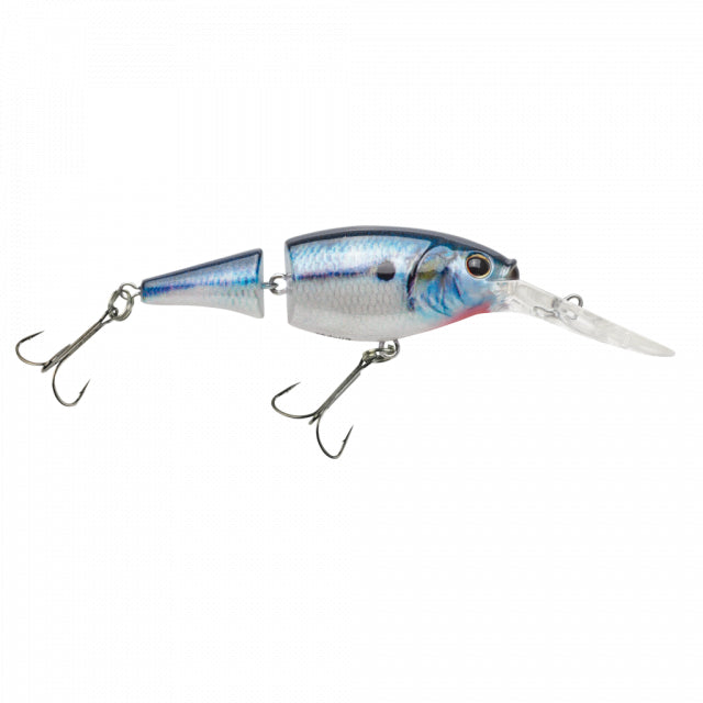 Flicker Shad Jointed | 1/3 oz | 2 3/4in | 7cm | 6 | 7'-9' | 2.1m-2.7m | Model #FFSH7J-HDTFS