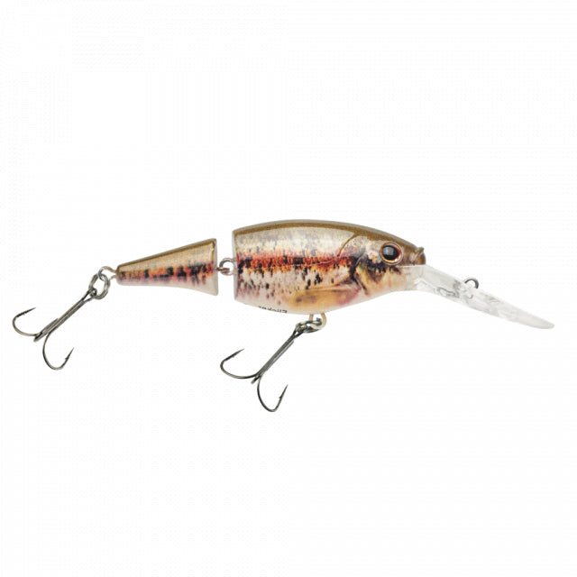 Flicker Shad Jointed | 1/5 oz | 2in | 5cm | 8 | 5'-7' | 1.5m-2.1m | Model #FFSH5J-HDBND