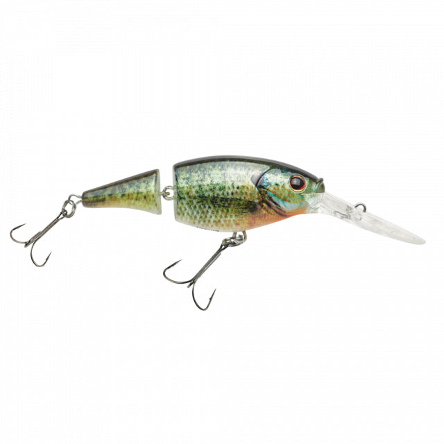 Flicker Shad Jointed | 1/5 oz | 2in | 5cm | 8 | 5'-7' | 1.5m-2.1m | Model #FFSH5J-HDBLG