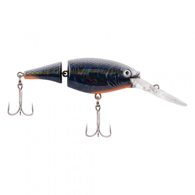 Flicker Shad Jointed | 1/3 oz | 2 3/4in | 7cm | 6 | 7'-9' | 2.1m-2.7m | Model #FFSH7J-SLBP