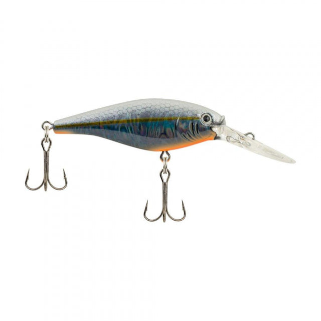 Flicker Shad | 5/16 oz | 2 3/4in | 7cm | 6 | 11'-13' | 3.4m-4.0m | Model #FFSH7M-SLBP