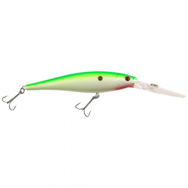 Flicker Minnow | 1/3 oz | 3 1/2in | 9cm | 6 | 18'-23' | 5.5m-7.0m | Model #FFMN9D-CPR