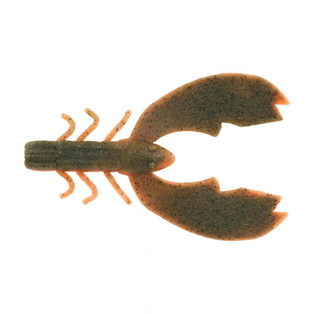 PowerBait MaxScent Chigger Craw | 4in | 10cm | Model #PBMSCHC4-YC