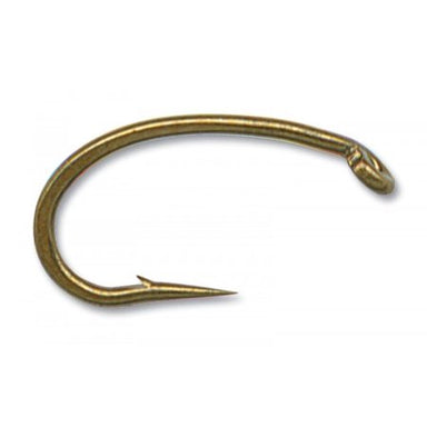 Mustad CO68NP Egg/Caddis Hook, Offset, 2X-Heavy, 2X Short, Forged, Down Eye - Bronze - 25 Per Pack