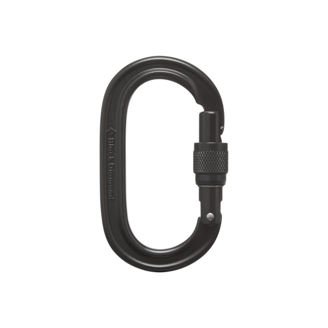 Oval Keylock Screwgate Carabiner