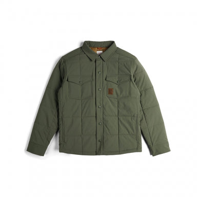 Puffer Shirt Jacket Men's