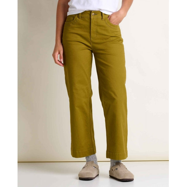 Earthworks Wide Leg Crop Pant