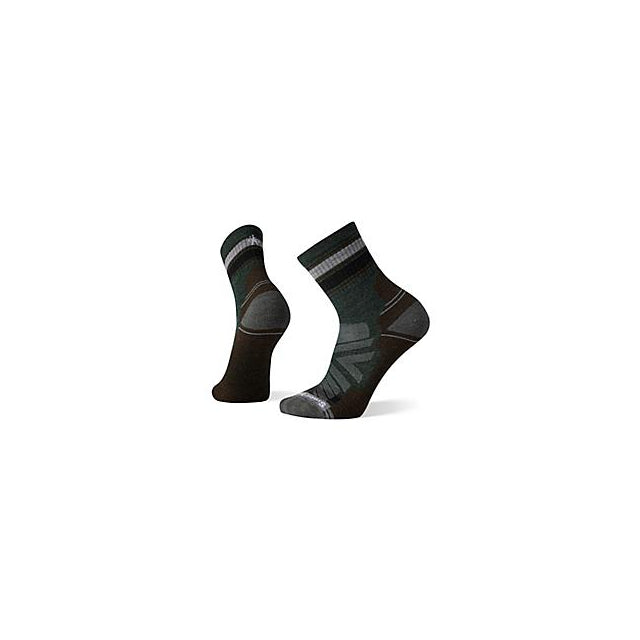 Hike Striped Mid Crew Socks