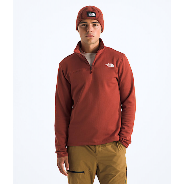 Men's Cedar Trail Grid Fleece ¼ Zip