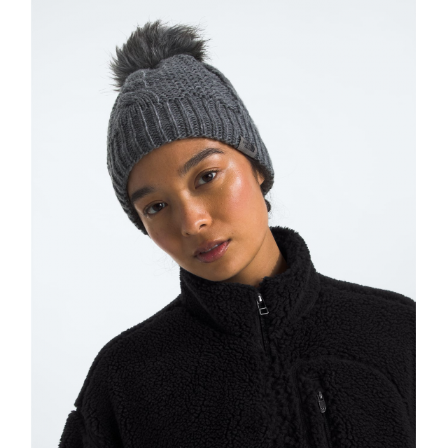 Oh Mega Fur Pom Lined Beanie