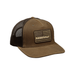 Flag Waxed Canvas Trucker Buck/Brown
