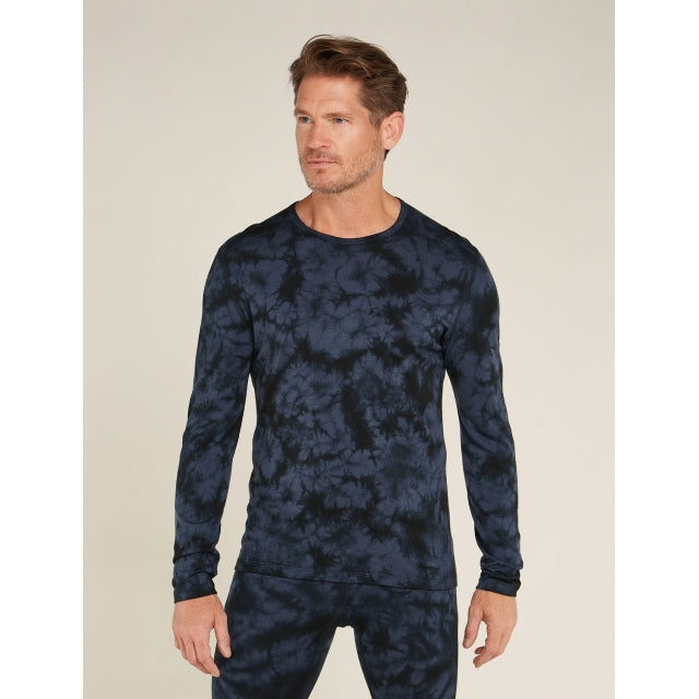 Men Merino 200 Oasis LS Crewe Cloud Dye