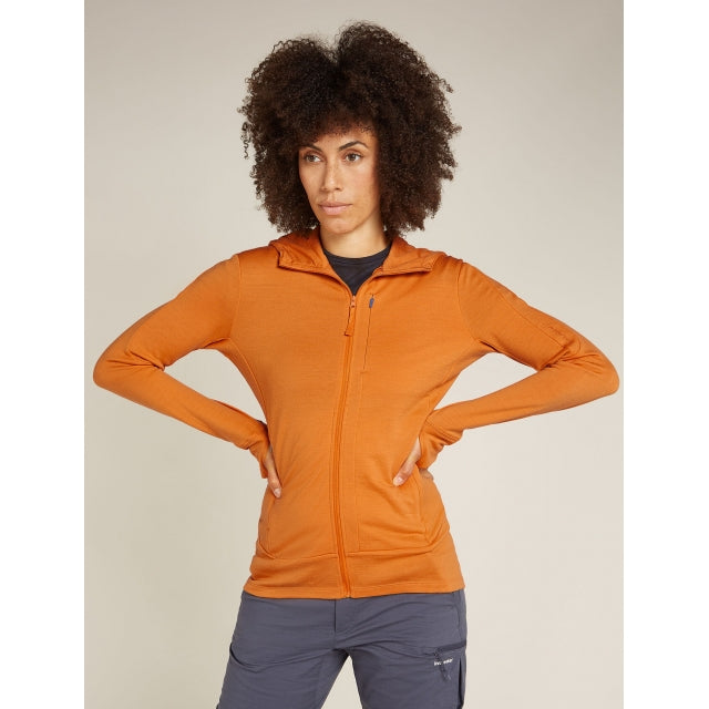 Women Merino 260 Quantum LS Zip Hoodie