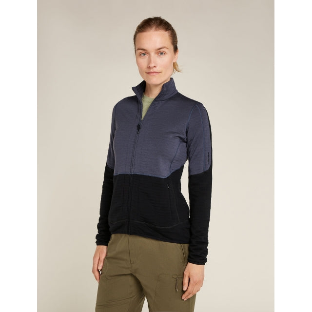 Women Merino 400 RealFleece Descender LS Zip