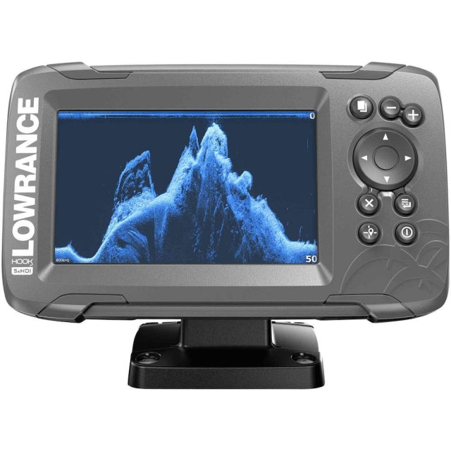 Hook² 5 Splitshot Fishfinder and Us / Canada Nav+C-Map