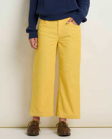 Women's Coaster Cord Wide Leg Pant