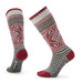 Unisex Everyday Cozy Popcorn Snowflake Pattern Crew Socks