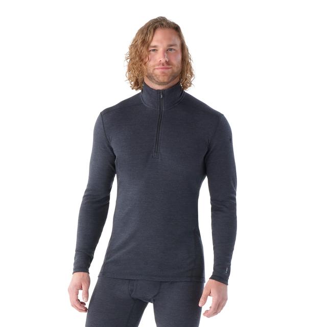 Men's Classic Thermal Merino Base Layer 1/4 Zippers Top