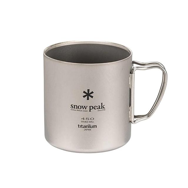 Titanium Double Wall Mug 450