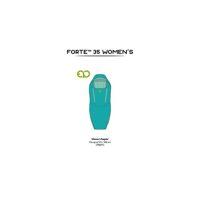 Forte Endless Promise Women's Synthetic Sleeping Bag