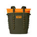 Hopper M20 Backpack Soft Cooler - Olive/King Crab Orange