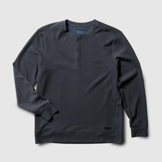Men's Eclipse Waffle Long Sleeve Henley