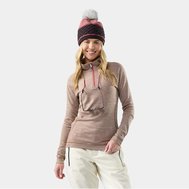 Women's Classic Thermal Merino Base Layer 1/4 Zippers Top
