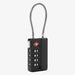 Cable 4-Dial TSA Lock