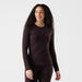 Womens Women's Classic Thermal Merino Base Layer Crew Top