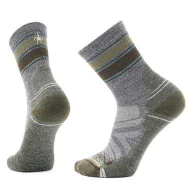 Unisex Hike Striped Mid Crew Socks