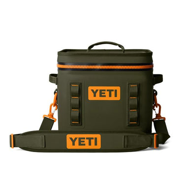 Hopper Flip 12 Soft Cooler - Olive/King Crab Orange