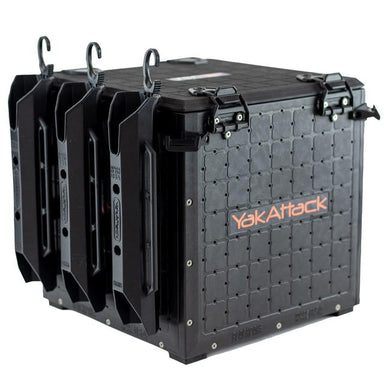 BlackPak Pro, 13 x 13 x 13, Black, Includes lid and 3 rod holders