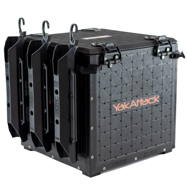 BlackPak Pro, 13 x 13 x 13, Black, Includes lid and 3 rod holders