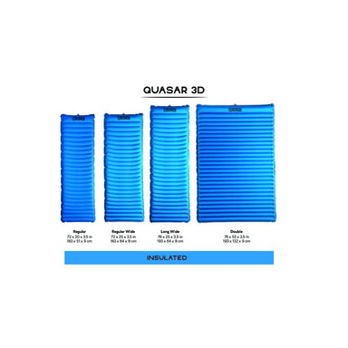 Quasar 3D Lightweight Insulated Sleeping Pad