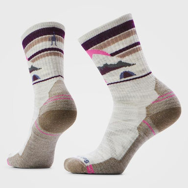 Womens Women's Hike Mountain Moon Crew Socks