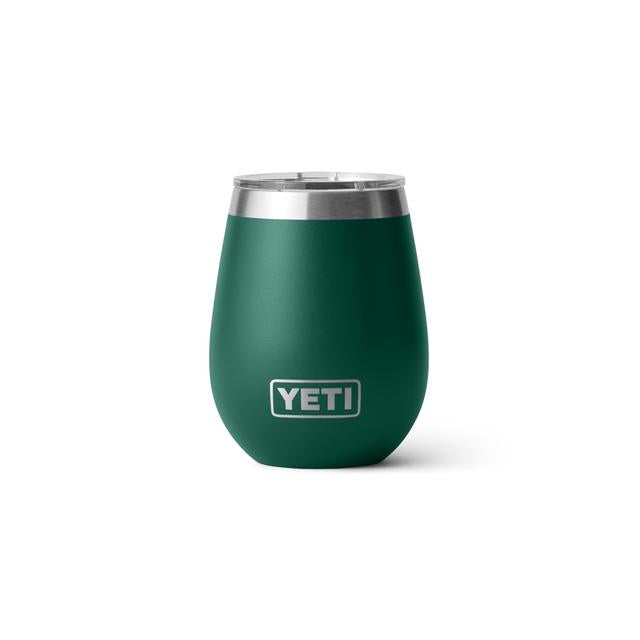 Rambler 10 oz Wine Tumbler - Black Forest Green