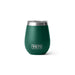Rambler 10 oz Wine Tumbler - Black Forest Green