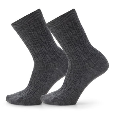 Women's Everyday Cable Crew 2 Pack Socks