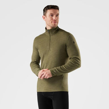 Men's Classic Thermal Merino Base Layer 1/4 Zippers Top