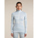 Women's Merino 260 Oasis Vertex Long Sleeve Thermal Half Zip Chillwave