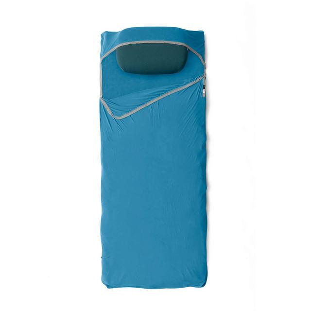 Breeze Lightweight Sleeping Bag Liner (Insect Shield) - Rectangular w Pillow Sleeve